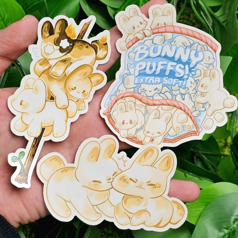 Cute Stickers, ALL 3!