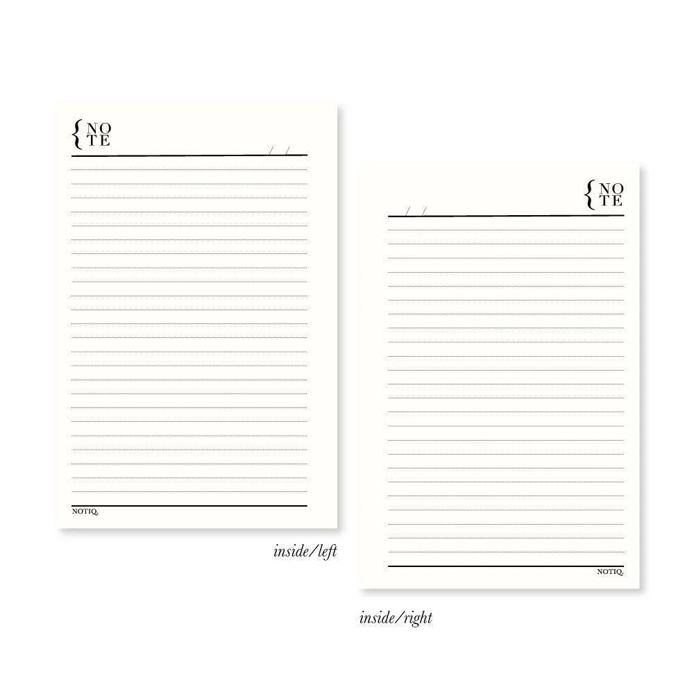 Daily Notes Planner Inserts and Refills