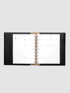 Daily Planner Inserts for 2027, Monday Start in a Compact Two-Days-per-Page Vertical Layout Across 270 Pages