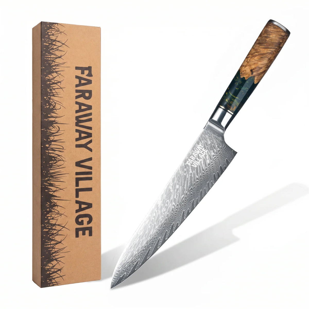 Damascus Steel Chef's Knife