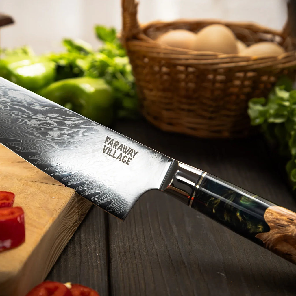 Damascus Steel Chef's Knife