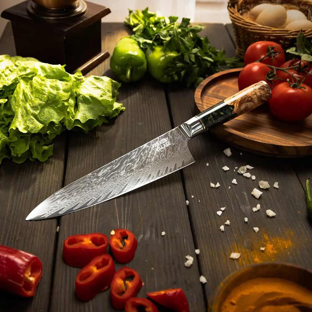 Damascus Steel Chef's Knife