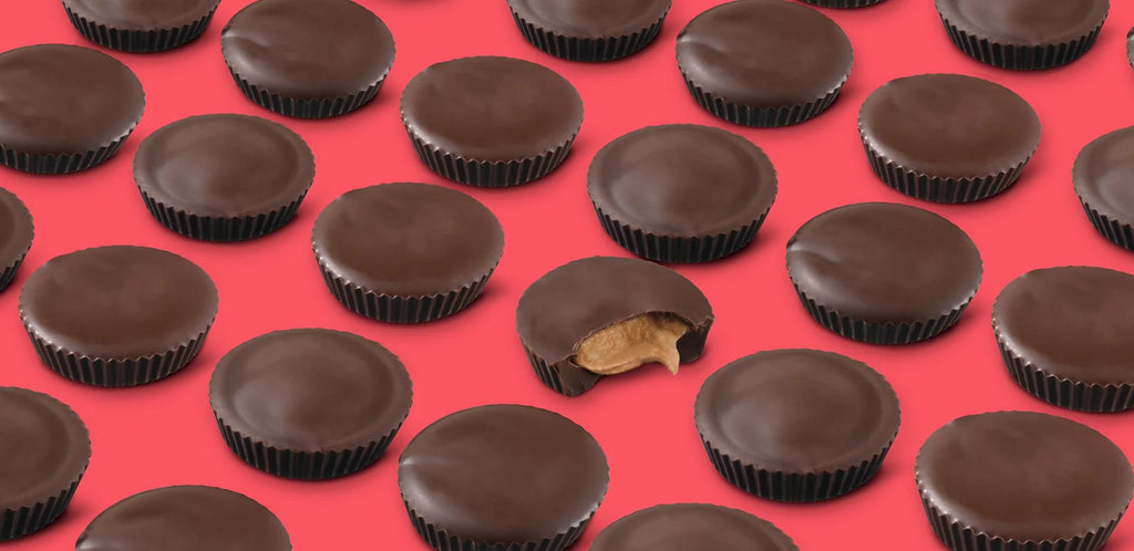 Dark Chocolate Peanut Butter Cups, 40-Cup Grab-and-Go Box