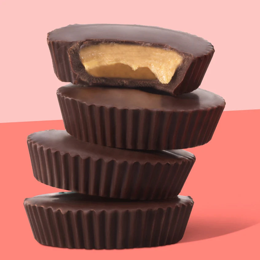 Dark Chocolate Peanut Butter Cups, 40-Cup Grab-and-Go Box