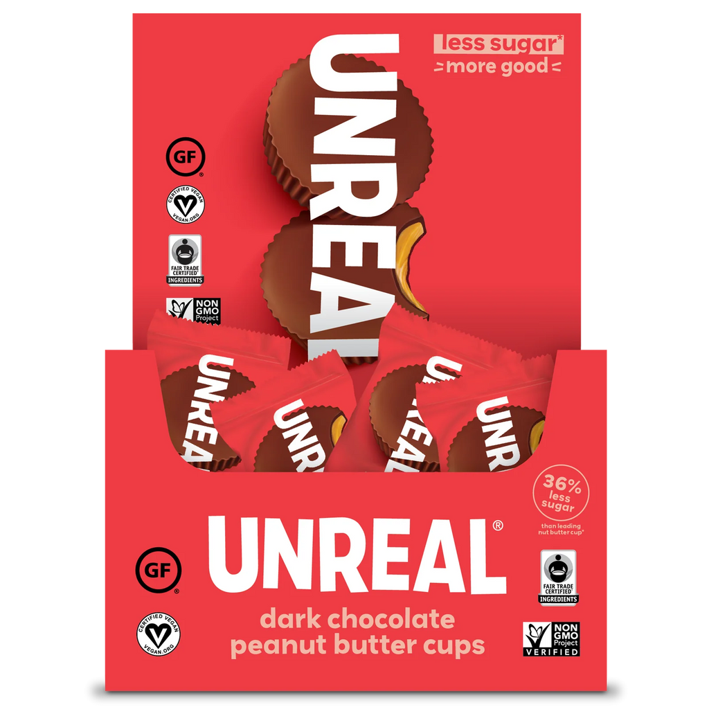 Dark Chocolate Peanut Butter Cups, 40-Cup Grab-and-Go Box