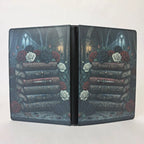 Dark Romance Book Journal with a Reusable Faux Leather Cover for Personal Notes and Creative Ideas