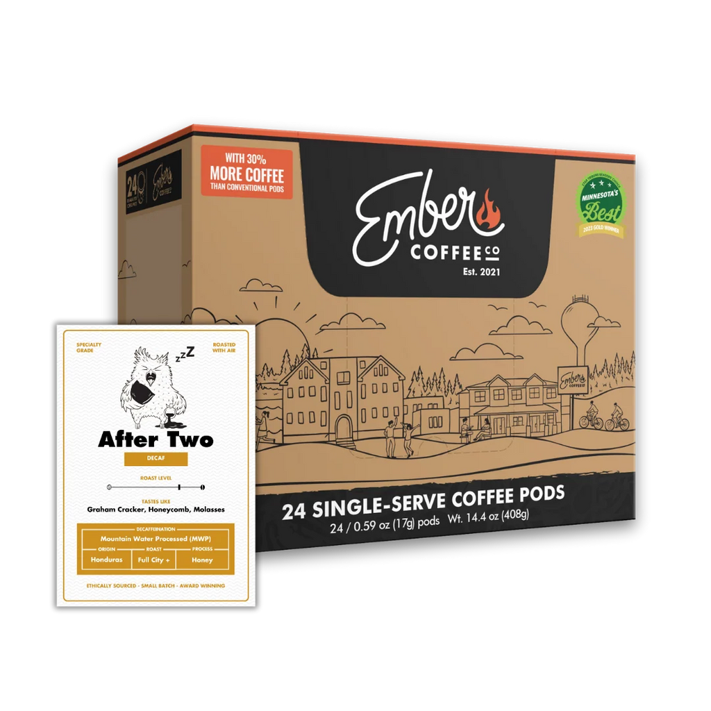 Decaf Coffee Pods from Colombia, Sugarcane Processed for Origin Sweetness in Every Coffee Break