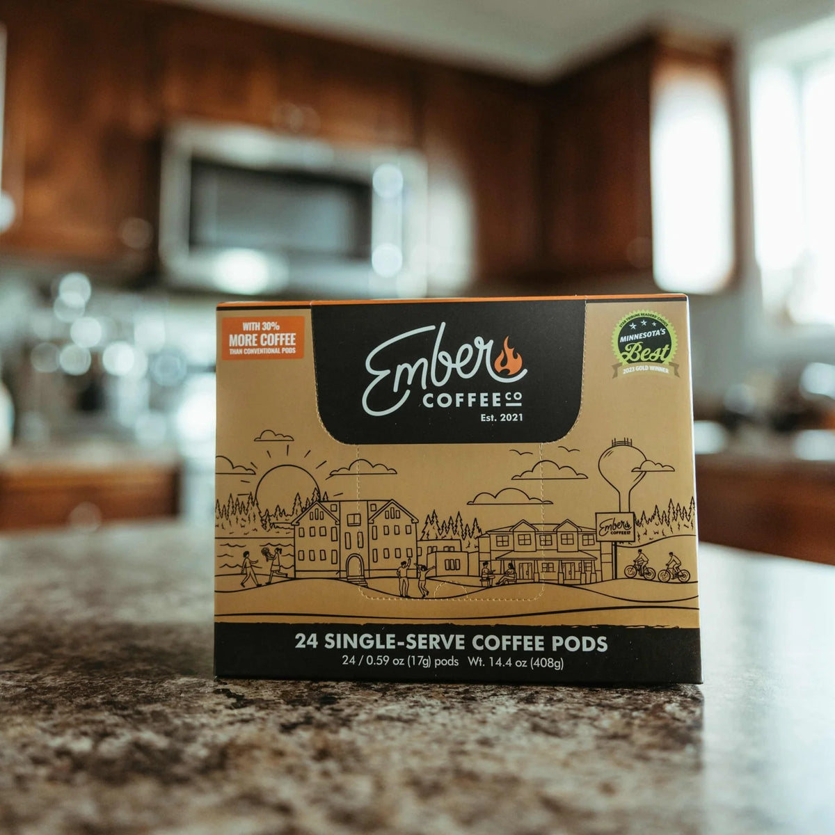 Decaf Coffee Pods from Colombia, Sugarcane Processed for Origin Sweetness in Every Coffee Break
