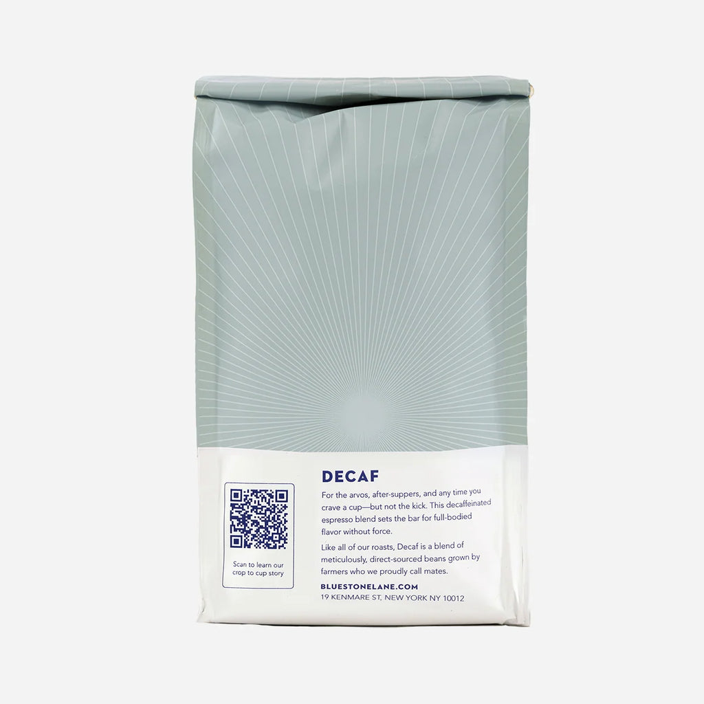 Decaf Espresso Coffee with Full-Bodied Flavor, Colombian Whole Bean or Ground in a 12 oz Bag