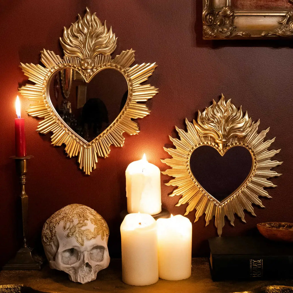 Decorative Mirror, 30 x 26 cm Sacred Heart Design