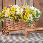 Decorative Wheelbarrow Basket
