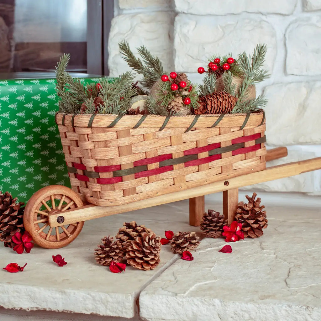 Decorative Wheelbarrow Basket