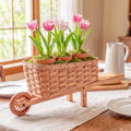 Decorative Wheelbarrow Basket, Plain