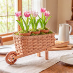 Decorative Wheelbarrow Basket, Plain