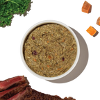 Dehydrated Grain Free Beef Dog Food for Complete Meals, Toppers, or Enrichment Serving in Four Sizes