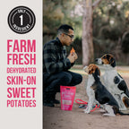 Dehydrated Sweet Potato Dog Treats