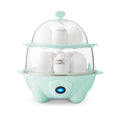 Deluxe Egg Cooker, Aqua