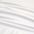 Deluxe Pillowcase Cover in White, Soft Stretch Polyester Rayon Fit for 12 x 28 x 5 Inch Cube Pillows