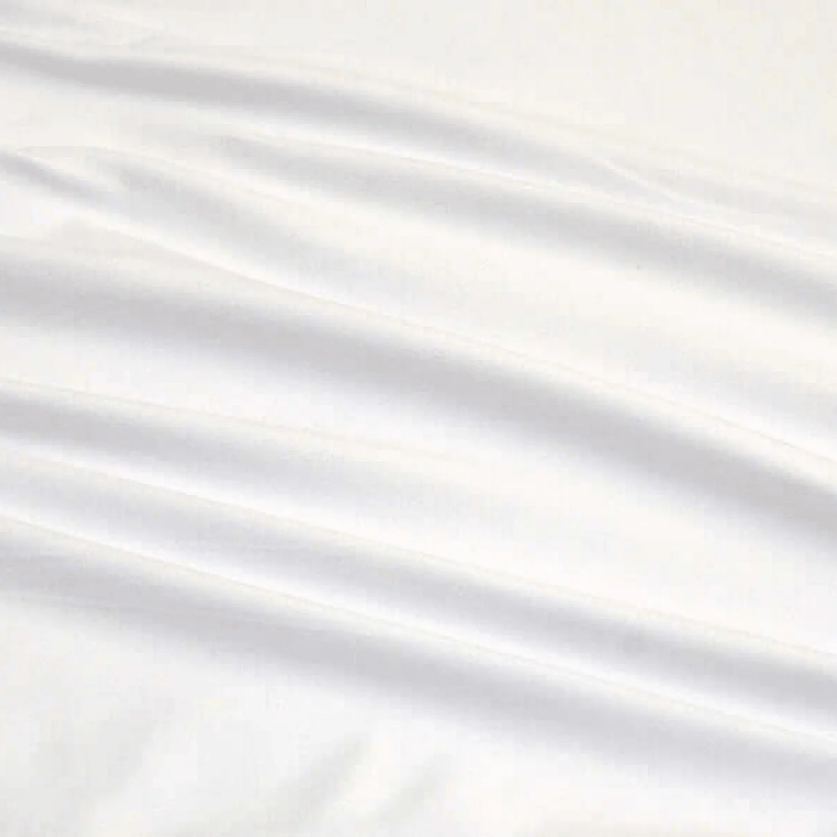 Deluxe Pillowcase Cover in White, Soft Stretch Polyester Rayon Fit for 12 x 28 x 5 Inch Cube Pillows