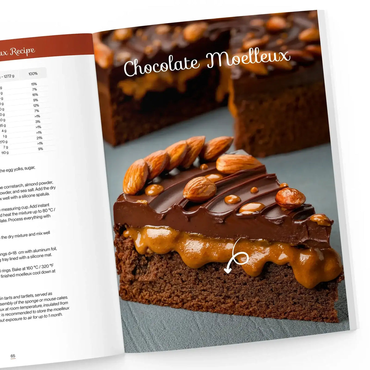 Dessert Texture Cookbook with 65 Recipes and Step-by-Step Guidance for Creating Your Own Pastries