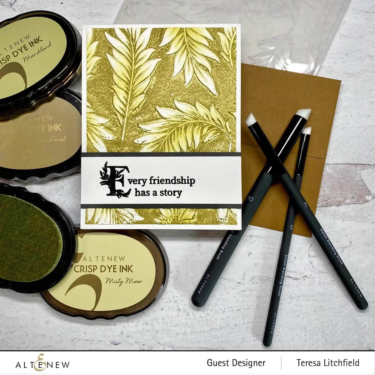 Detailed Ink Blending Brush Set