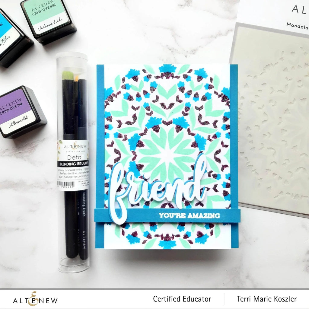 Detailed Ink Blending Brush Set