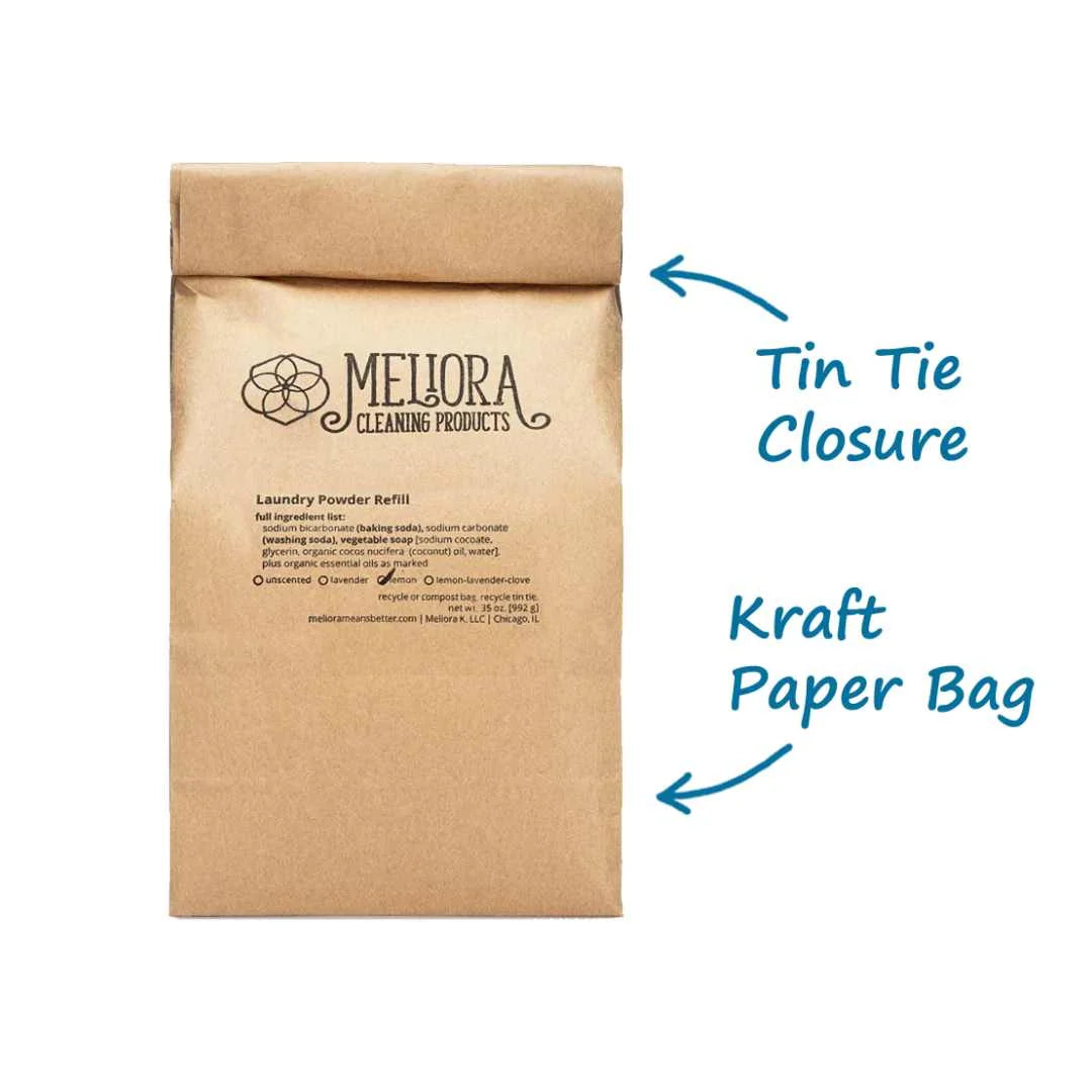 Detergent Powder, Pre-packed BAG 32 oz.