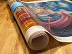 Diamond Painting Canvas Keeper with a 3D Printed Spiral Design for Rolling Projects Between Sessions