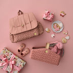 Diaper Backpack in Dusty Rose