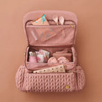Diaper Backpack in Dusty Rose