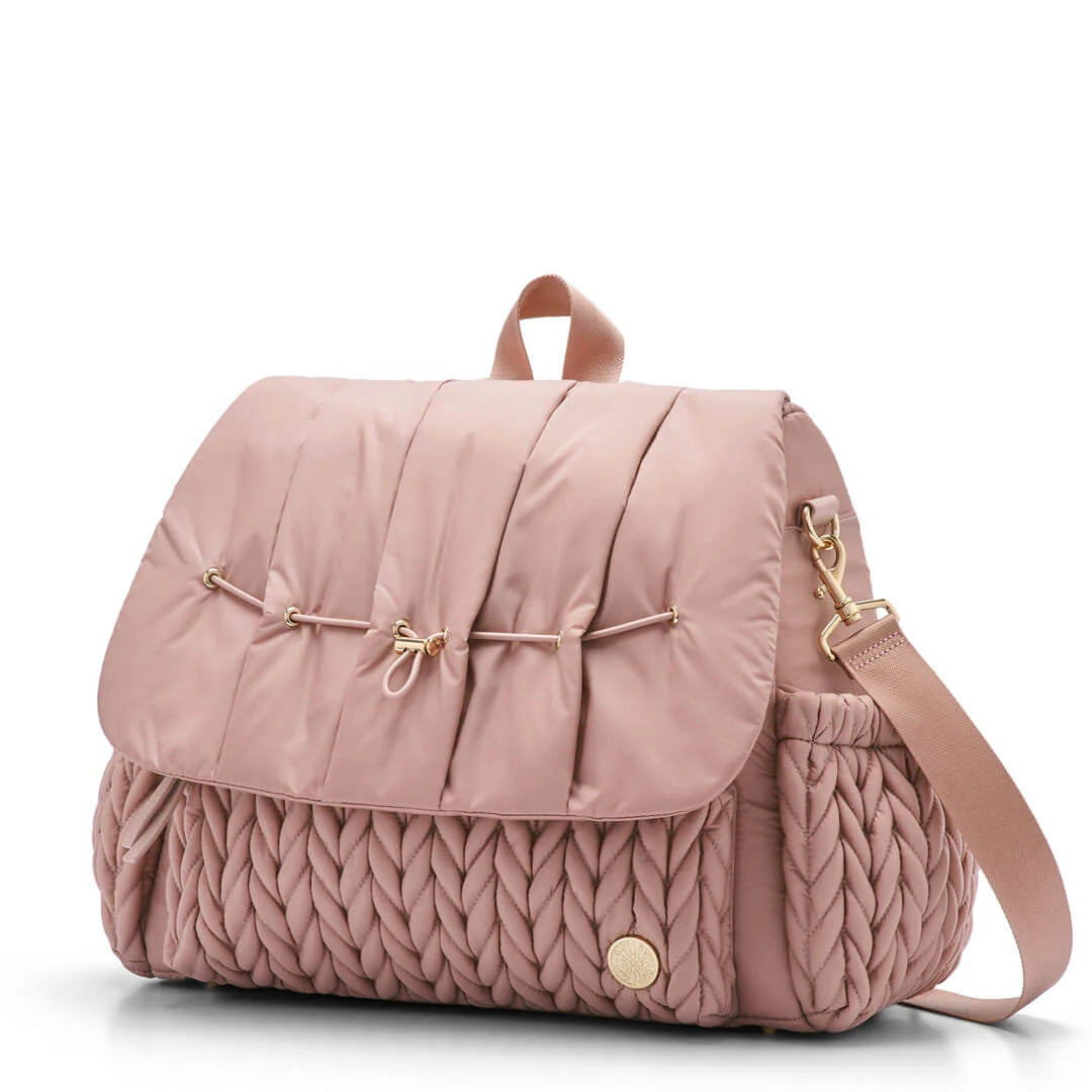 Diaper Backpack in Dusty Rose