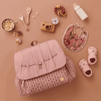 Diaper Backpack in Dusty Rose