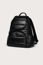 Diaper Bag Backpack with a Full-Unzip Fold-Over Front and Insulated Bottle Holders for Daily Outings