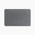 Diatomaceous Earth Stone Bath Mat in Graphite Grey for Quick Drying After Showers and Everyday Baths
