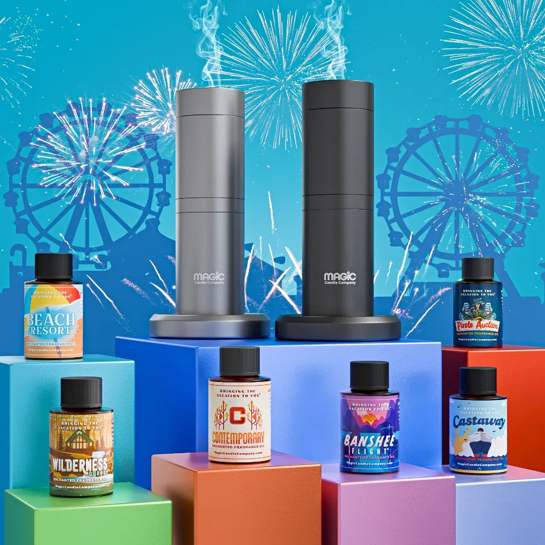Diffuser Oil Refill Set with Four 3.3 oz Scent Bottles for Magic Home and Magic Smart Diffusers