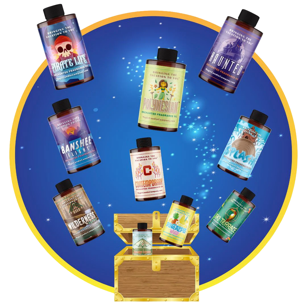 Diffuser Oil Refill Set with Four 3.3 oz Scent Bottles for Magic Home and Magic Smart Diffusers
