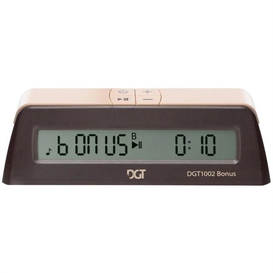 Digital Chess Clock with Fixed Move Bonus and a Compact Footprint for Simple Single-Period Games