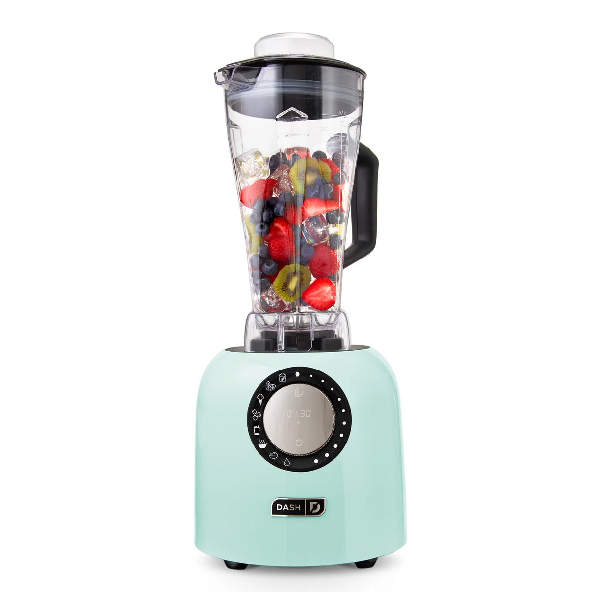 Digital Countertop Blender, Aqua