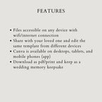 Digital Wedding Planner with 200+ Customizable Pages for Budget Tracking and Wedding Day Timelines