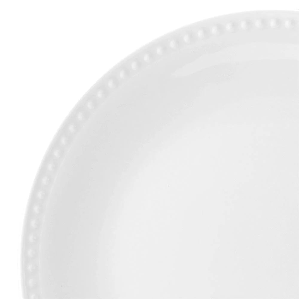Dinner Plate Set of 4 in Pristine White