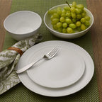 Dinner Plate Set of 4 in Pristine White