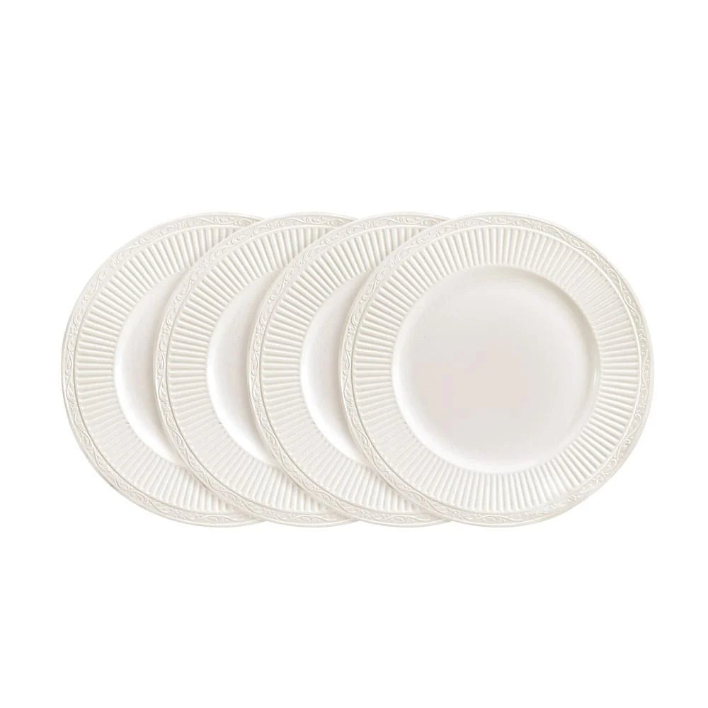 Dinner Plates Set of 4 in Porcelain