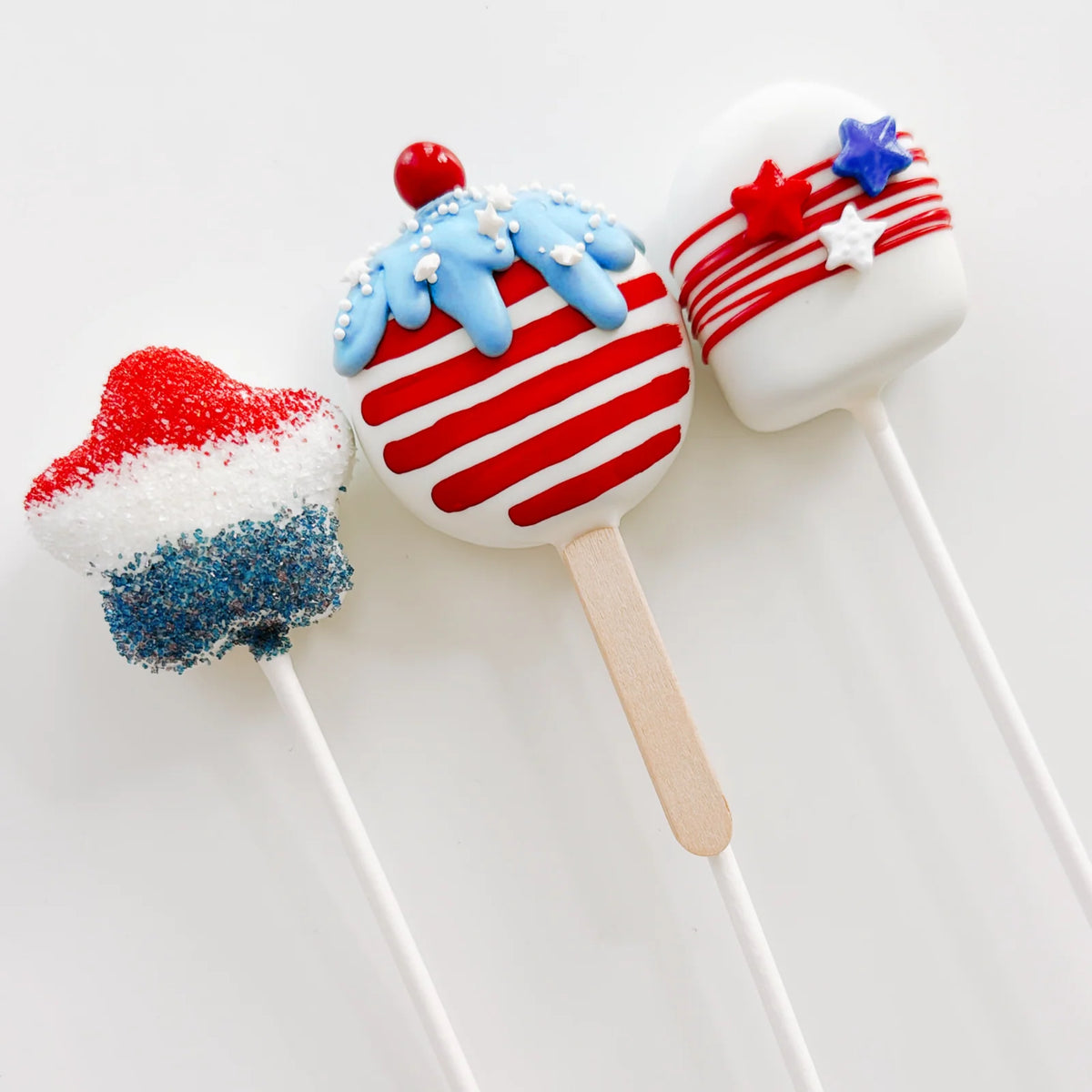 Disc Cake Pop Mold for Smooth, Flat Decorating Surfaces and Consistent Shapes in Lavender ABS Plastic