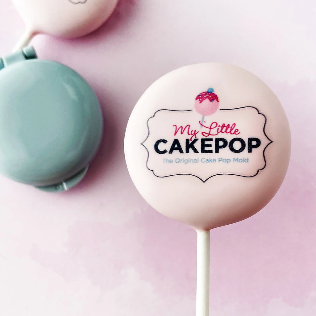 Disc Cake Pop Mold for Smooth, Flat Decorating Surfaces and Consistent Shapes in Lavender ABS Plastic