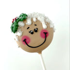 Disc Cake Pop Mold for Smooth, Flat Decorating Surfaces and Consistent Shapes in Lavender ABS Plastic