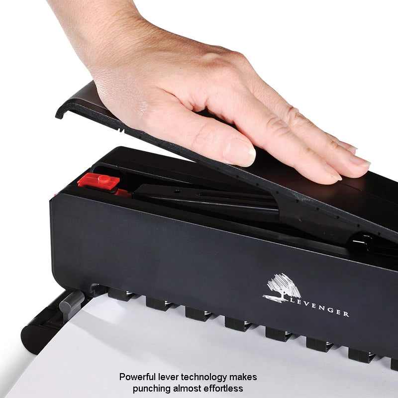 Discbound Notebook Punch for Circa-Style Organization, Heavy-Duty 15-Sheet Paper Punch for Everyday Planning