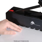 Discbound Notebook Punch for Circa-Style Organization, Heavy-Duty 15-Sheet Paper Punch for Everyday Planning