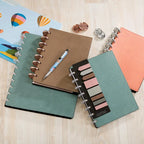 Discbound Notebook with Flexible LevTex Cover, Junior or Letter Size, and Personalization · Circa Notebooks