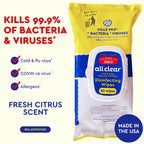 Disinfecting Wipes for Everyday Surface Cleaning, 80 Count per Pack with a Moisture-Lock Lid