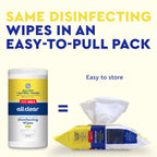 Disinfecting Wipes for Everyday Surface Cleaning, 80 Count per Pack with a Moisture-Lock Lid
